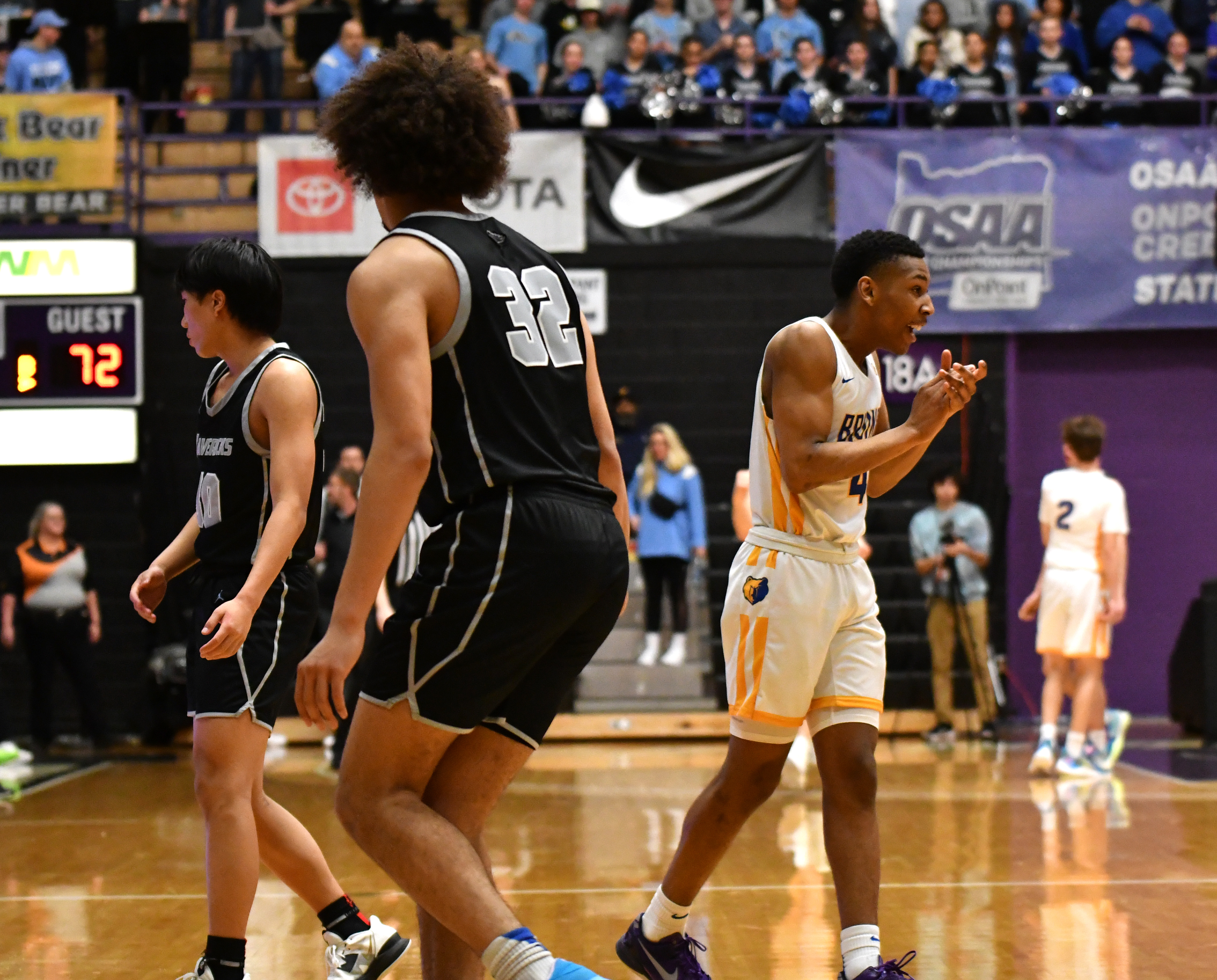 Barlow Mountainside 6A Oregon boys basketball quarterfinal Taylor Balkom 49